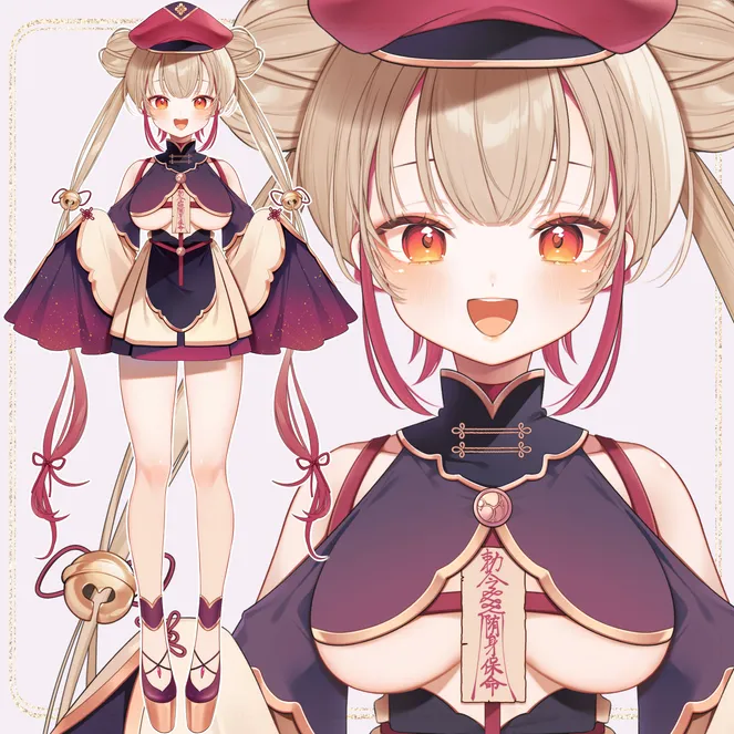 Vtuber用Live2Dモデル