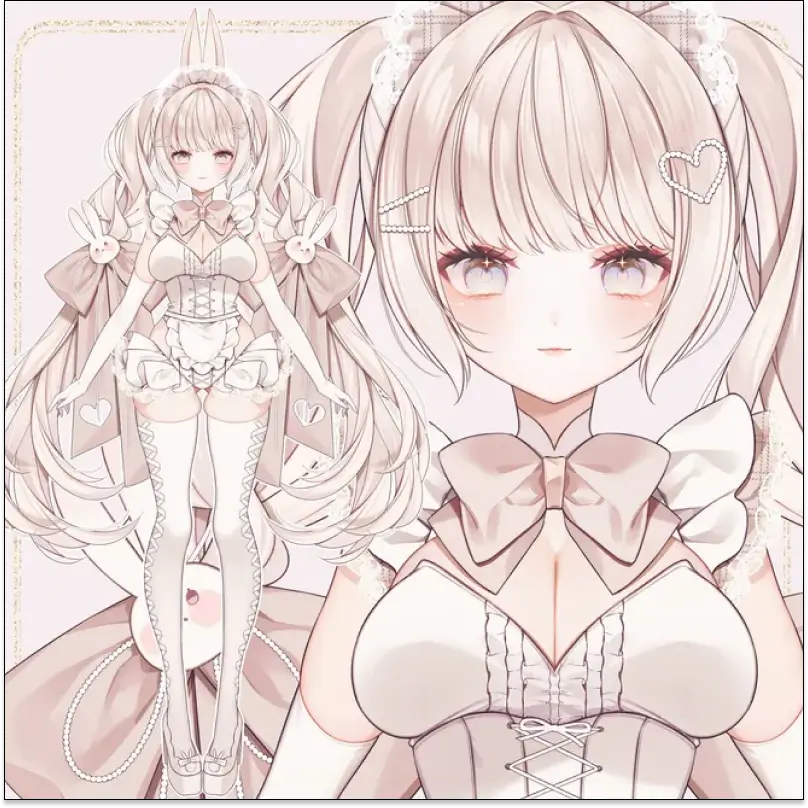 Vtuber用Live2Dモデル