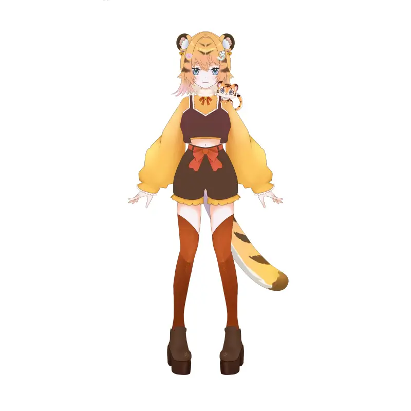 Vtuber用Live2Dモデル