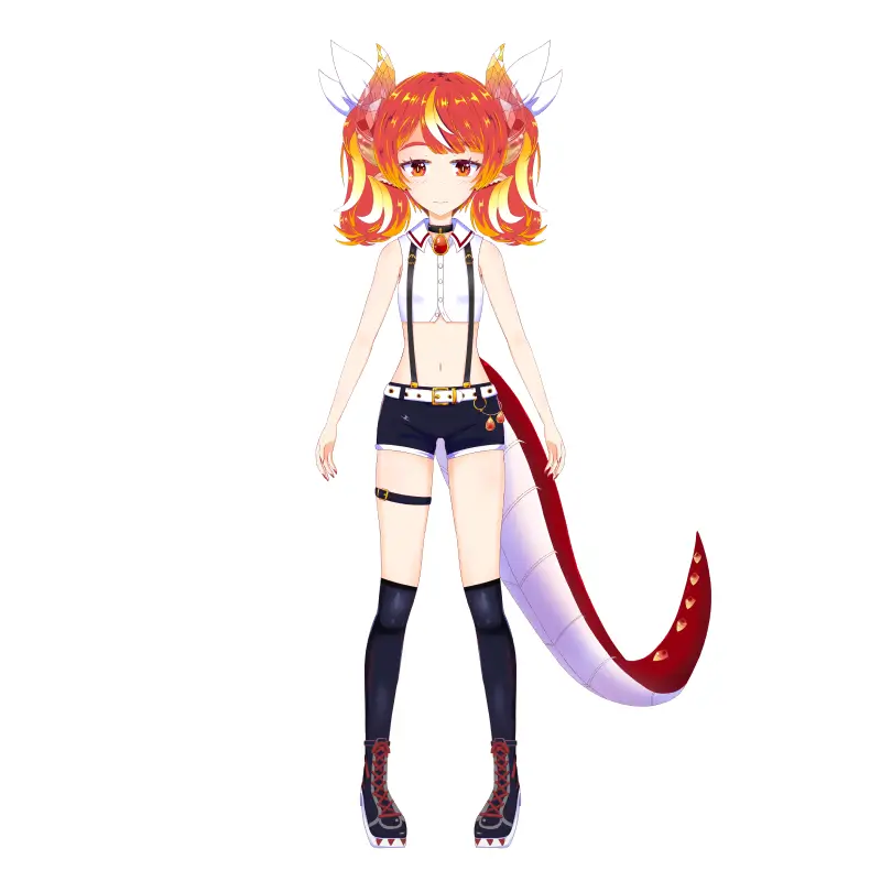 Vtuber用Live2Dモデル