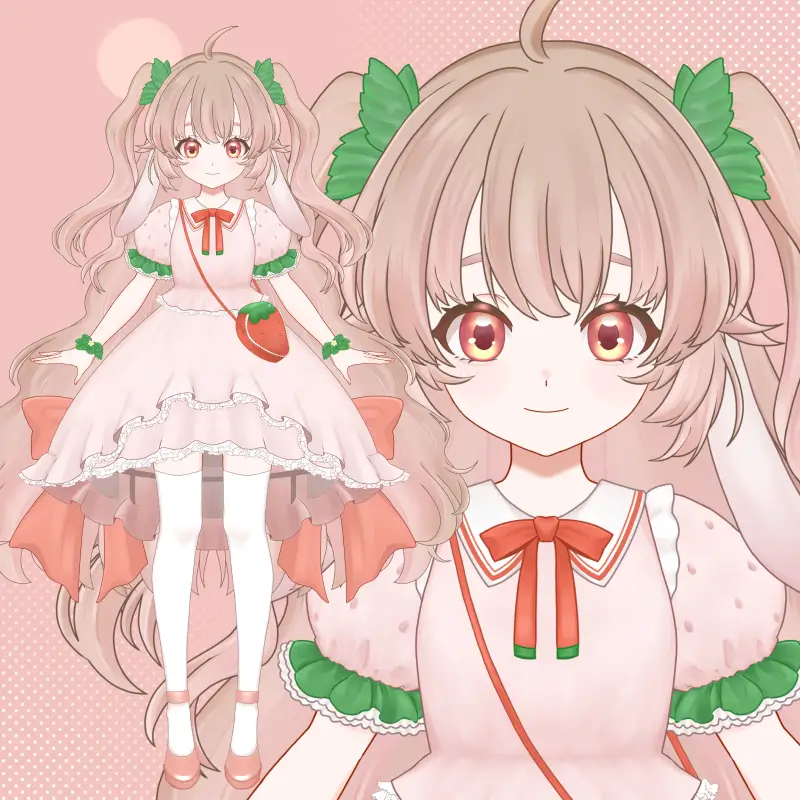 Vtuber用Live2Dモデル