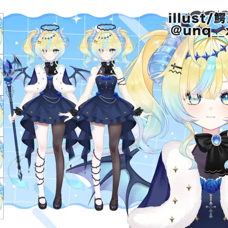Vtuber用Live2Dモデル