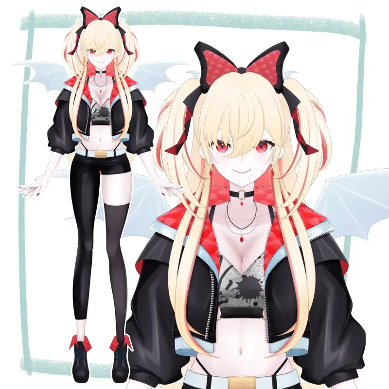 Vtuber用Live2Dモデル