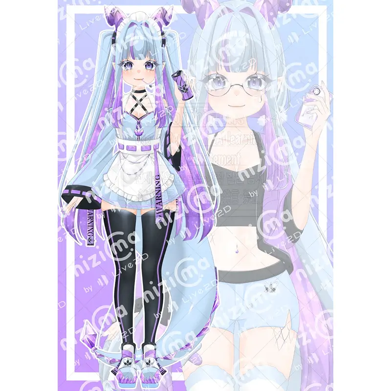 Vtuber用Live2Dモデル