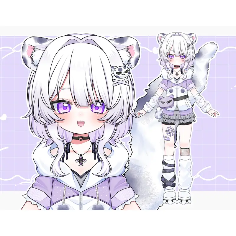 Vtuber用Live2Dモデル