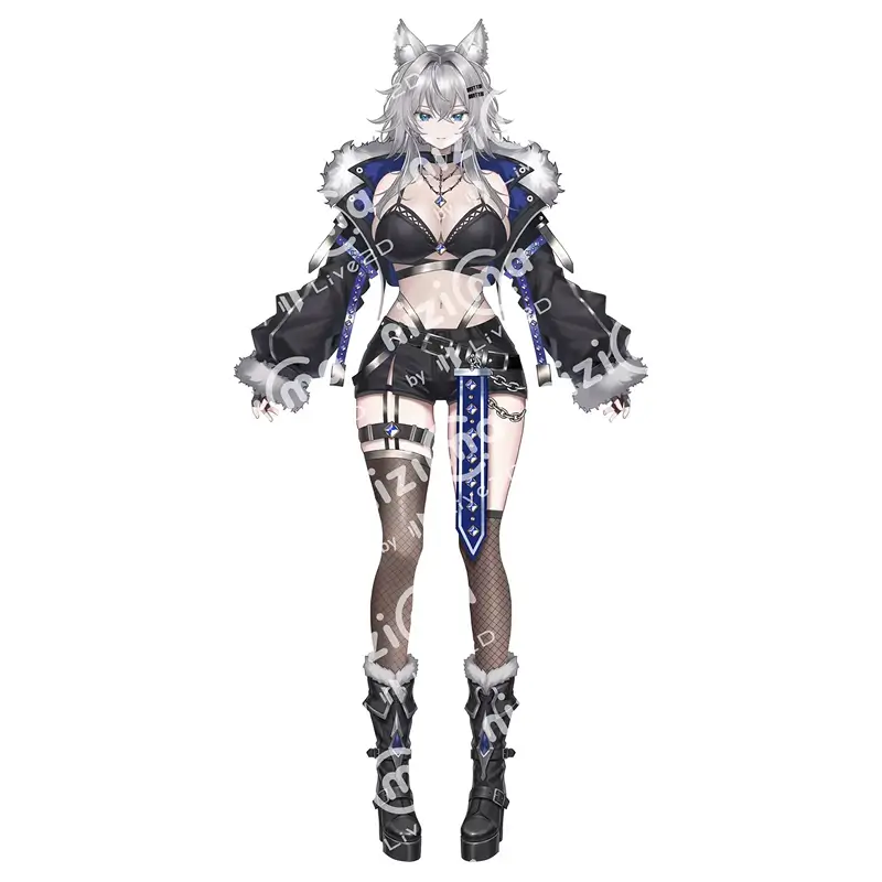 Vtuber用Live2Dモデル