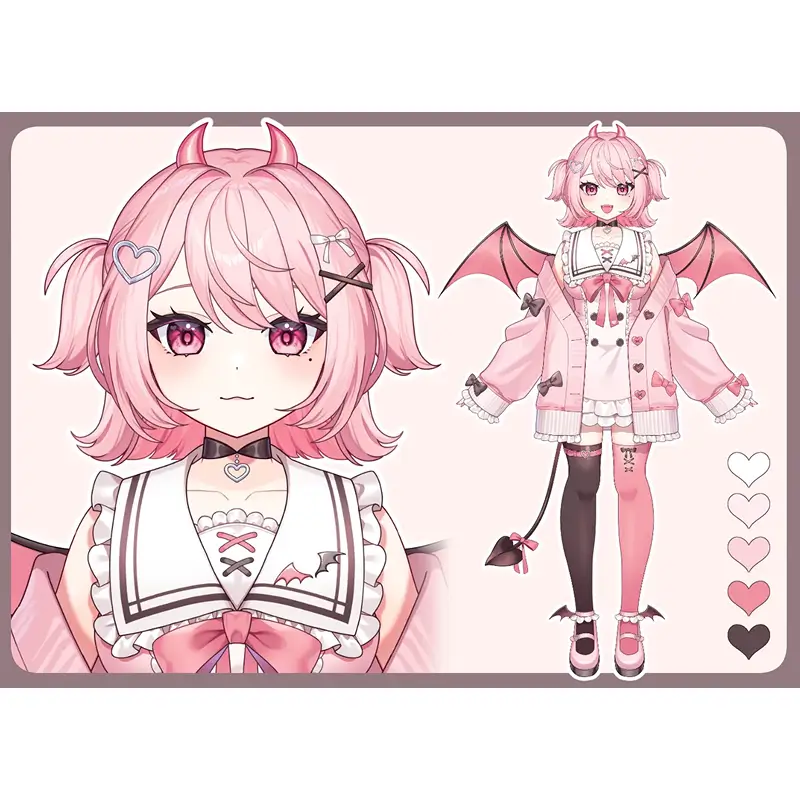 Vtuber用Live2Dモデル